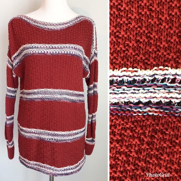 Eddie Bauer Reddish Brown Pullover Sweater, Size Large - Picture 2 of 8